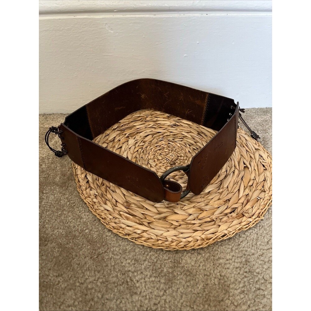 Brown Leather Women's Belt
